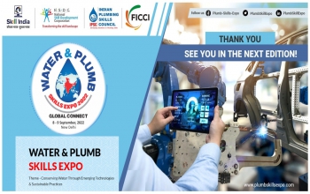 Water and Plumb Skills Expo 2022  September 8th – 9th, 2022 New Delhi, INDIA
